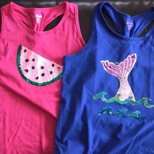 Cat & Jack Girls Tank Tops